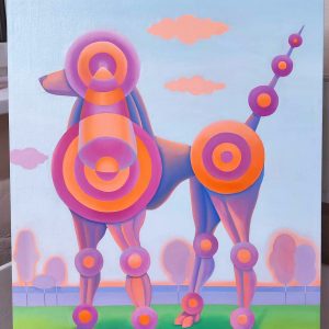 Walking with a poodle - Image 3